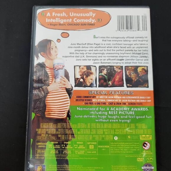 Juno (2007 Film) Romance/Drama [DVD] - Picture 3 of 3